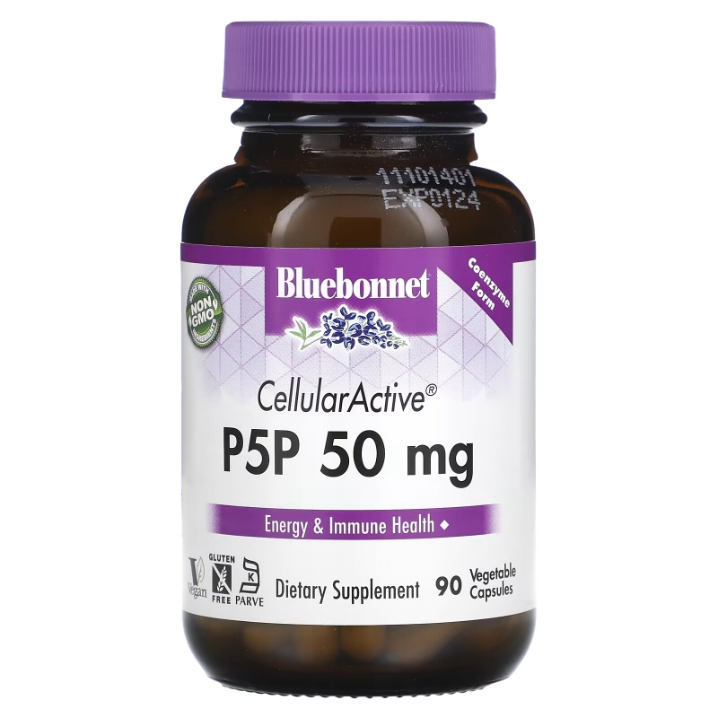 Bluebonnet Nutrition Р-5-Р 500 мг 90 растительных капсул