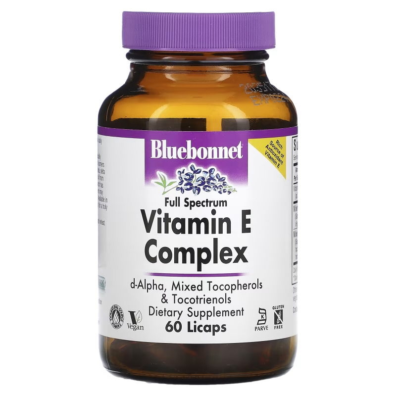 Bluebonnet Nutrition Комплекс Витамина Е 60 капсул