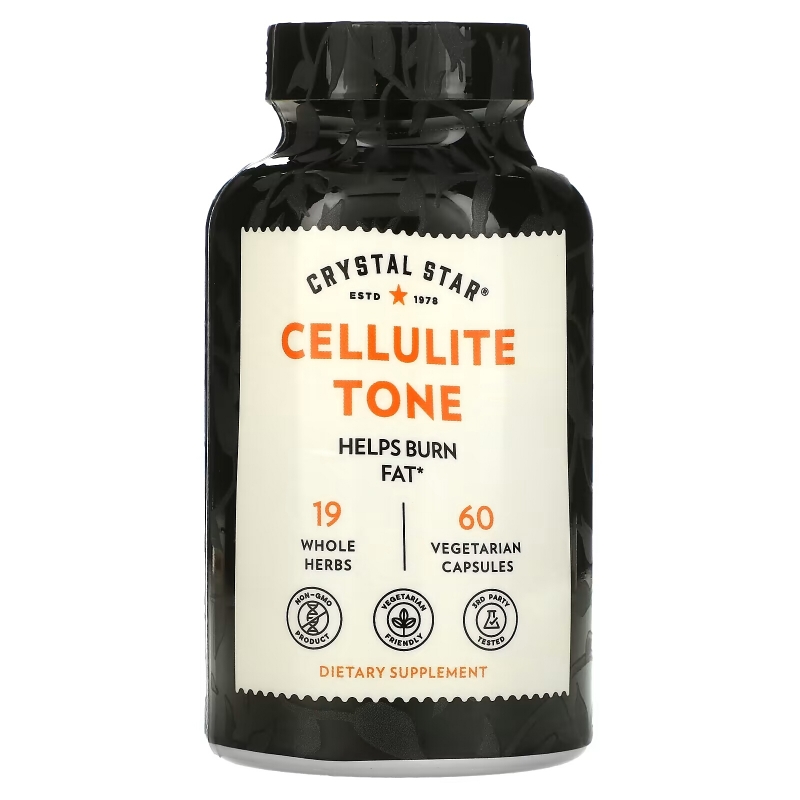 Crystal Star Cellulite Tone (средство против целлюлита) 60 вегетарианских капсул