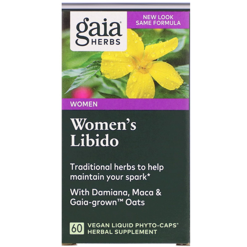 Gaia Herbs Women's Libido 60 вегетарианских фитокапсул