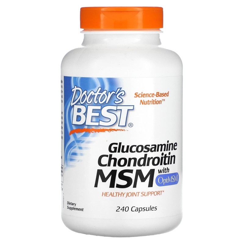 Doctor's Best Glucosamine Chondroitin MSM 240 Capsules