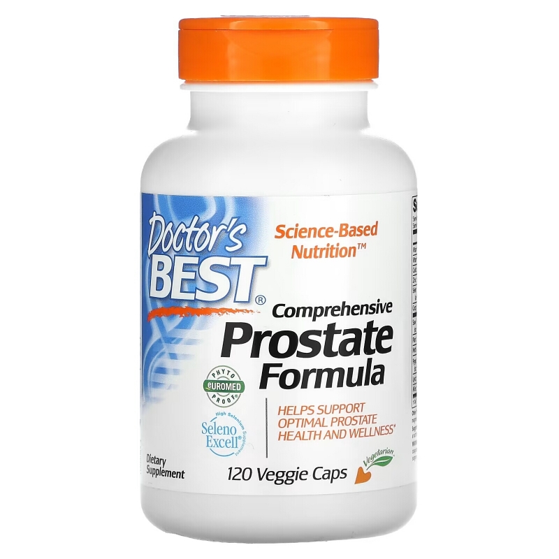 Doctor's Best Comprehensive Prostate Formula 120 вегетарианских капсул