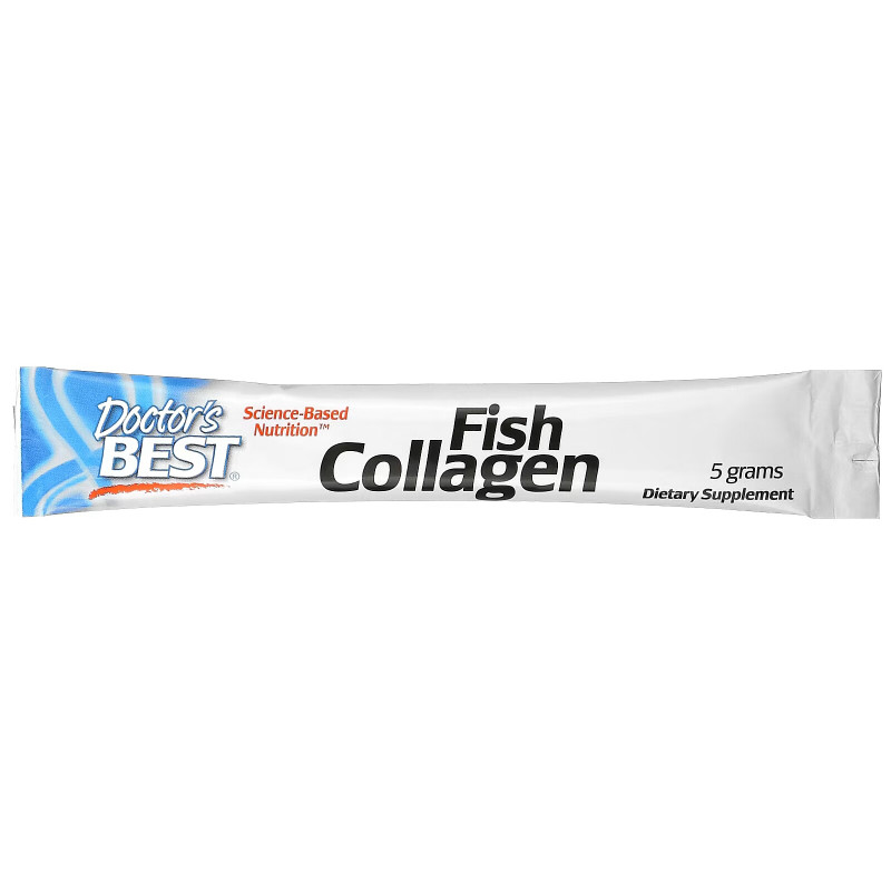 Doctor's Best, Fish Collagen with Naticol, Fischkollagen mit Naticol, 5 g, 30 Pulverpackungen