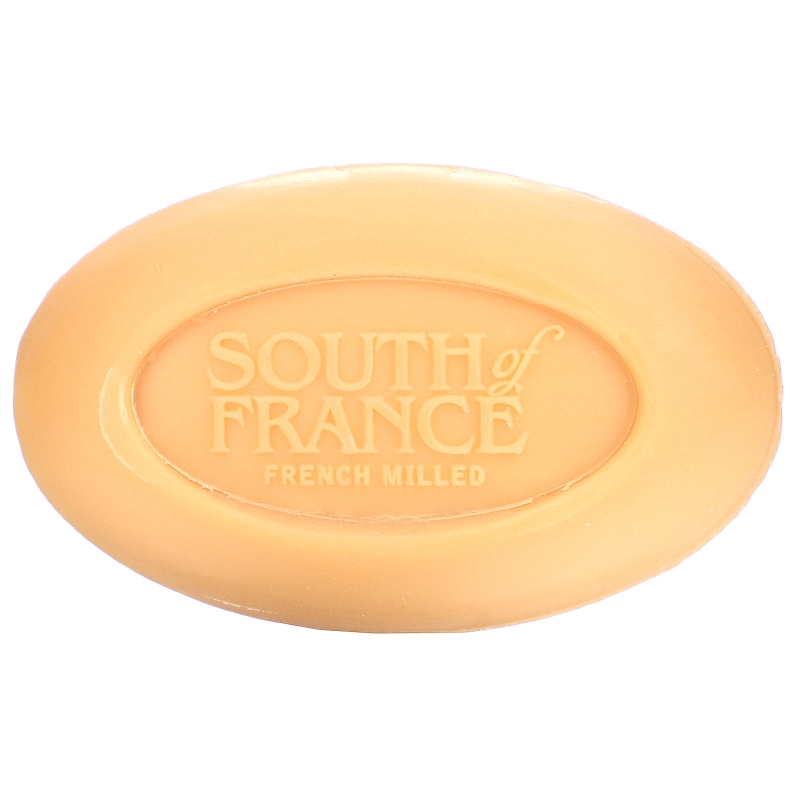South of France Цветочный мед флердоранж Французское пилированное мыло с органическим маслом ши 6 унций (170 г)