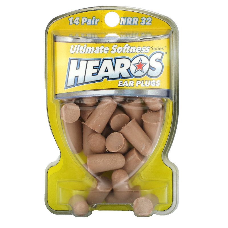 Hearos, Ear Plugs, 14 Pairs