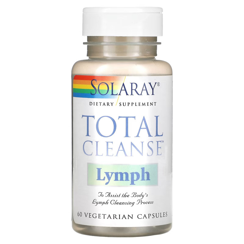 Solaray, Total Cleanse Lymph, 60 Vegetarian Capsules
