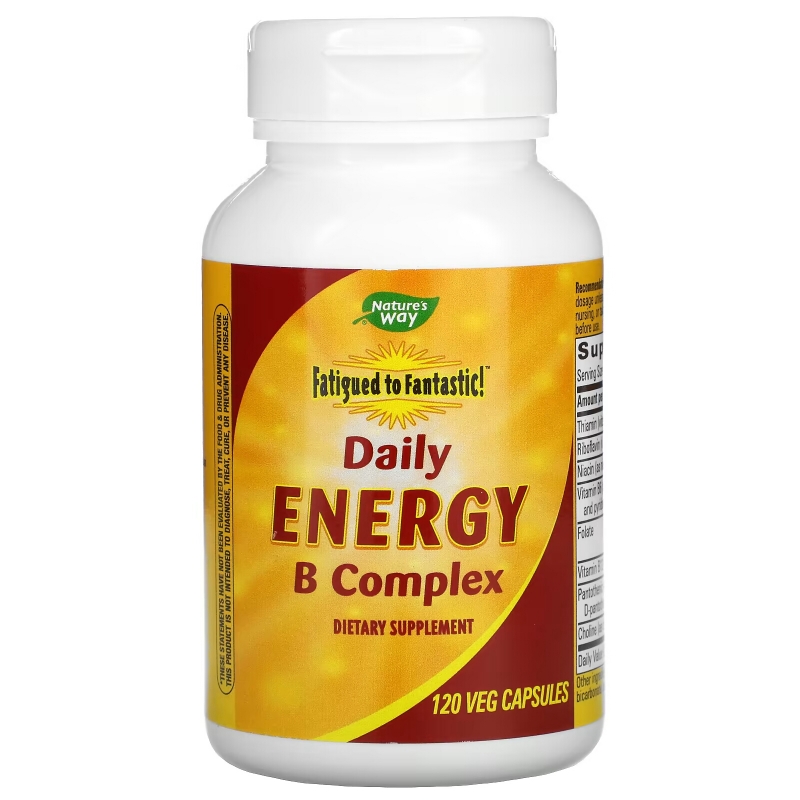 Энзимная фантастическая терапия усталости ежедневной энергией комплекса витаминов B 120 растительных капсул
