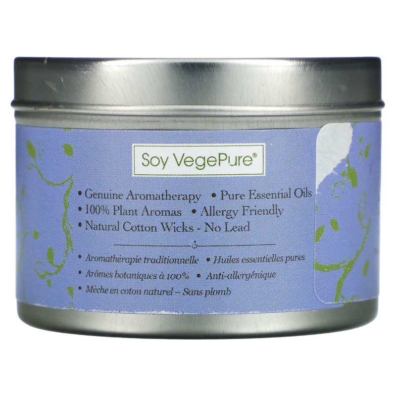 Aroma Naturals Soy VegePure Tranquility Travel Candle Lavender 2.8 oz (79.38 g)