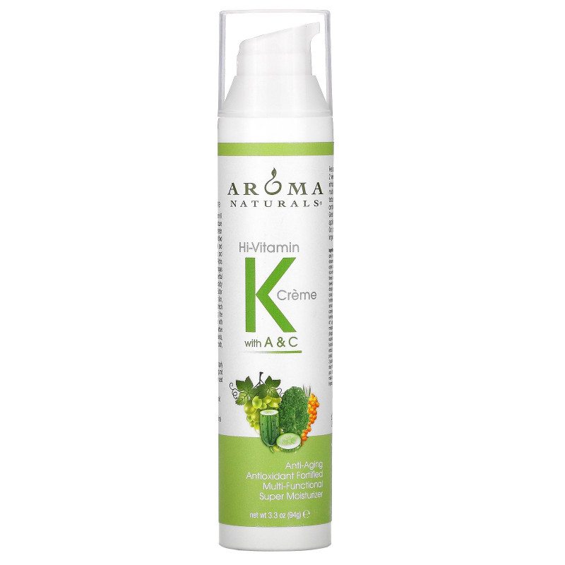 Aroma Naturals Удивительный крем с витаминами K A & C 3.3 унции (94 г)
