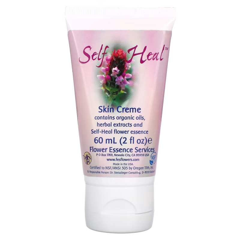 Flower Essence Services Self Heal Skin Creme 2 fl oz (60 ml)