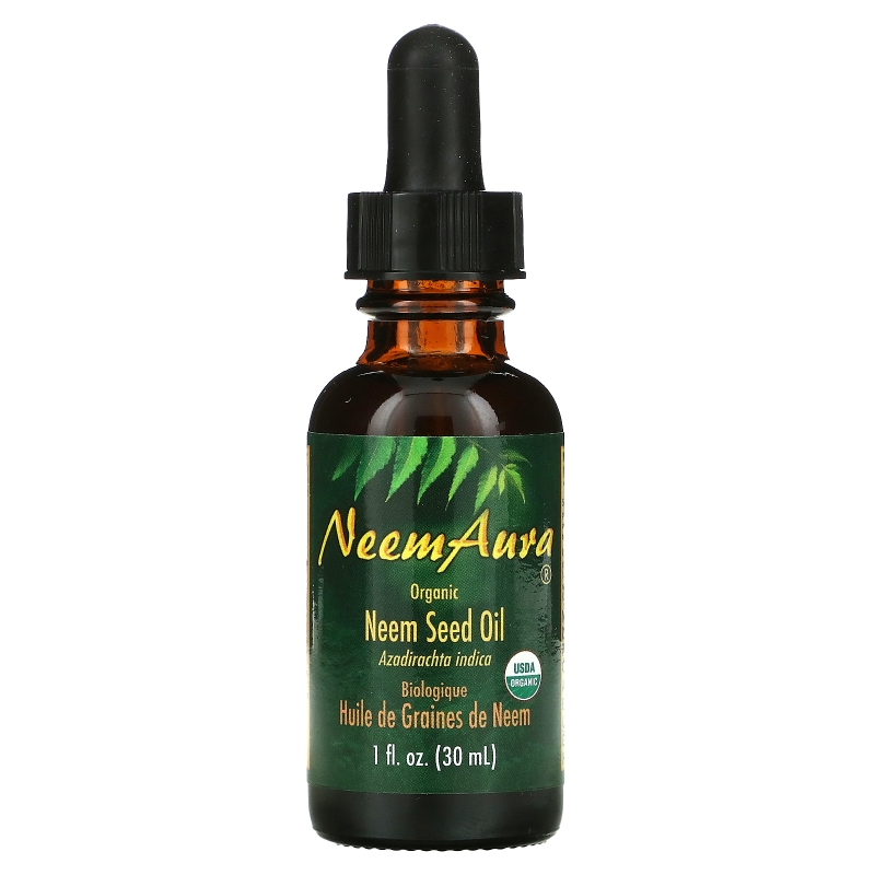 Neemaura Naturals Inc Organic Neem Seed Oil 1 fl oz (30 ml)