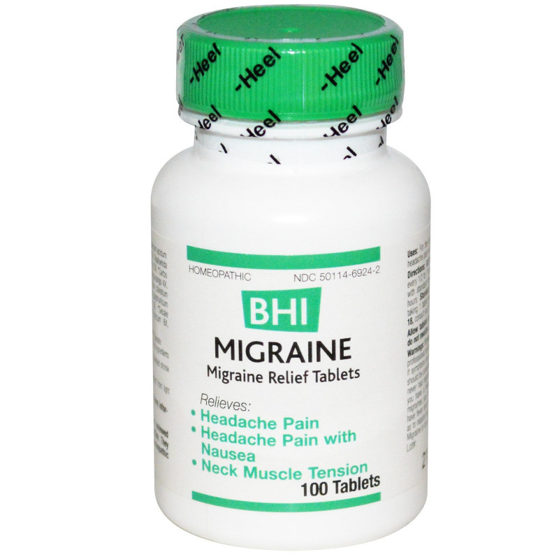 Heel BHI Migraine Relief 100 Tablets