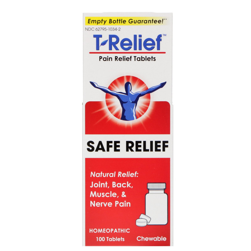 MediNatura T- Relief обезболивающие таблетки 100 таблеток