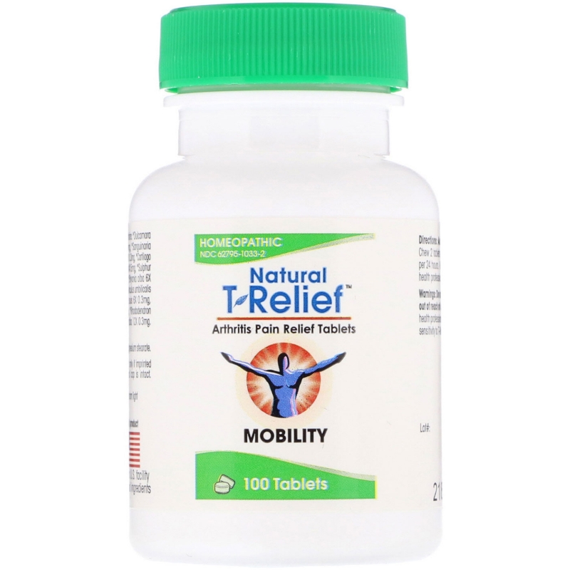 MediNatura T-Relief обезболивающие таблетки при артрите 100 таблеток