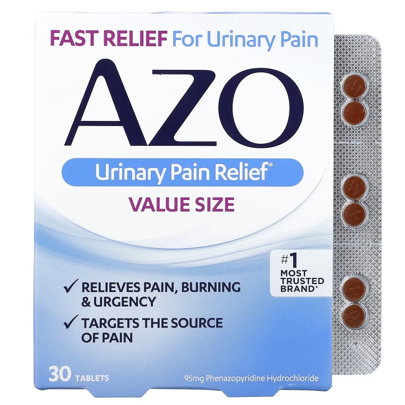 Azo Standard Urinary Pain Relief 30 Tablets
