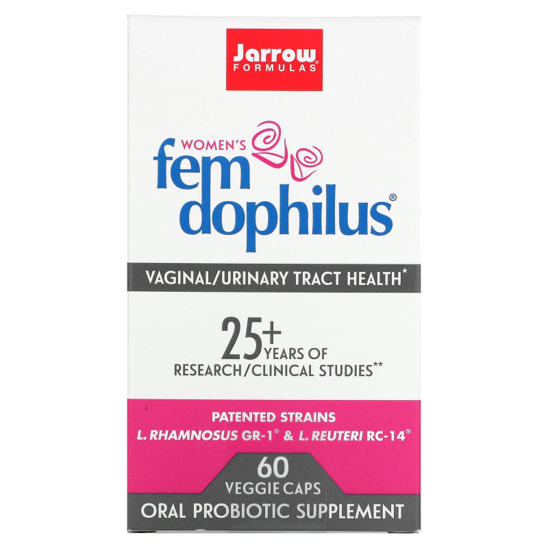 Jarrow Formulas FemDophilus 60 Capsules (Ice)
