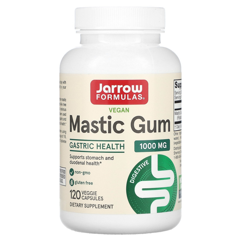 Jarrow Formulas Mastic Gum 500 mg 120 Capsules