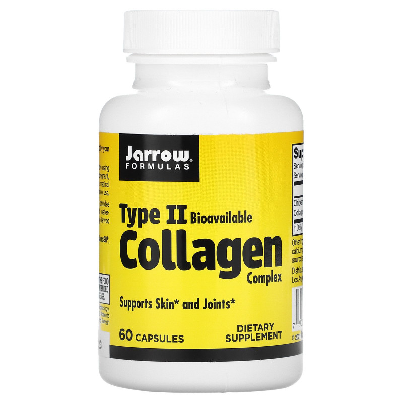 Jarrow Formulas Type II Collagen Complex 500 mg 60 Capsules