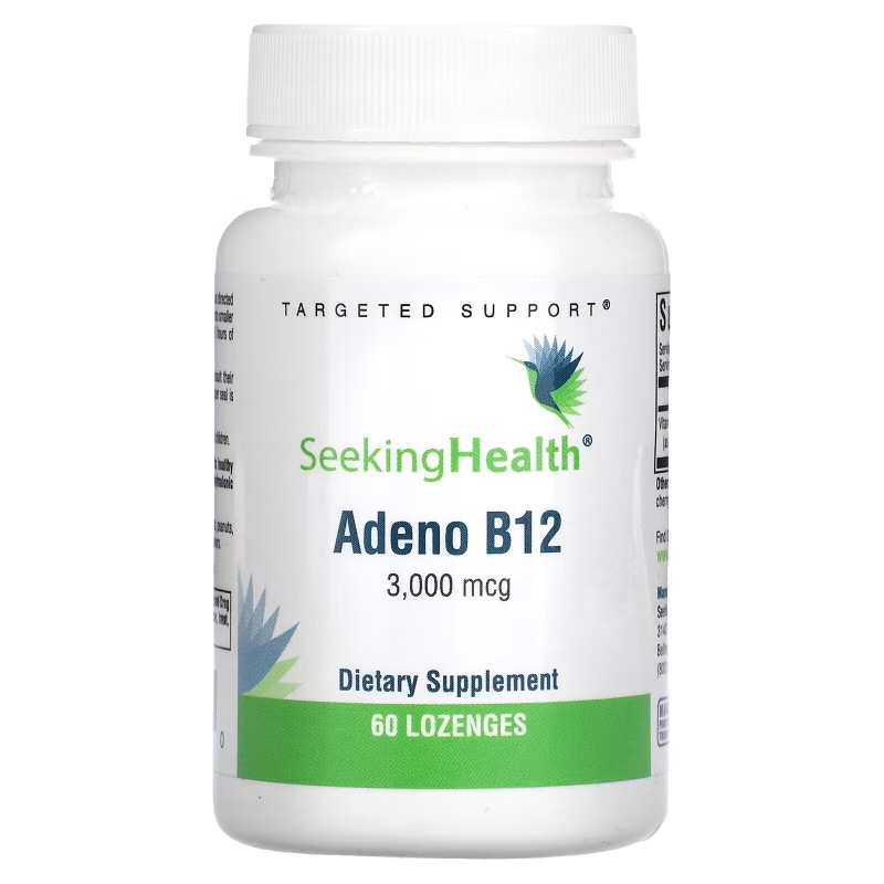 Seeking Health, Adeno B12, 3,000 mcg, 60 Lozenge