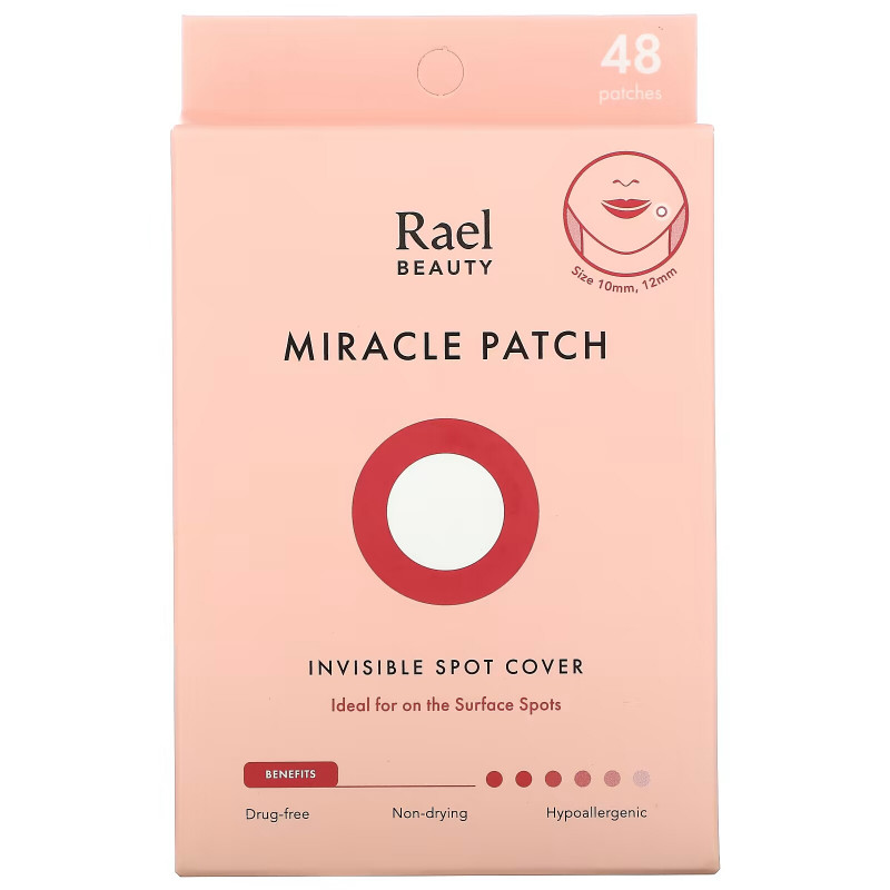 Rael, Inc., Miracle Patch, Invisible Spot Cover, 48 Patches