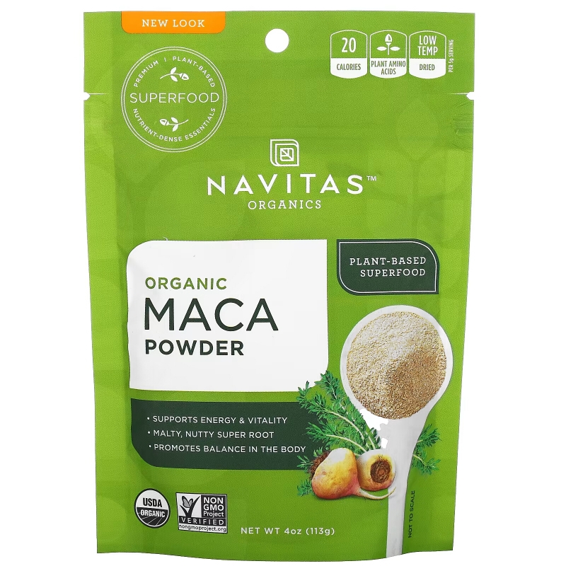 Navitas Naturals Organic Maca Powder 4 oz (113 g)