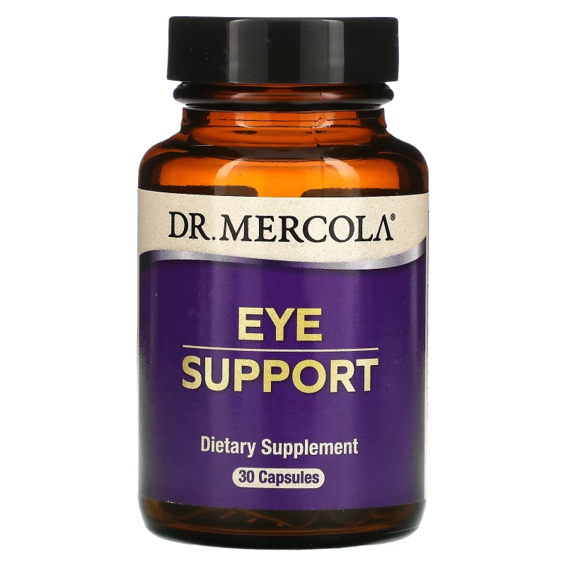 Dr. Mercola, лютеин для поддержки глаз, 30 капсул
