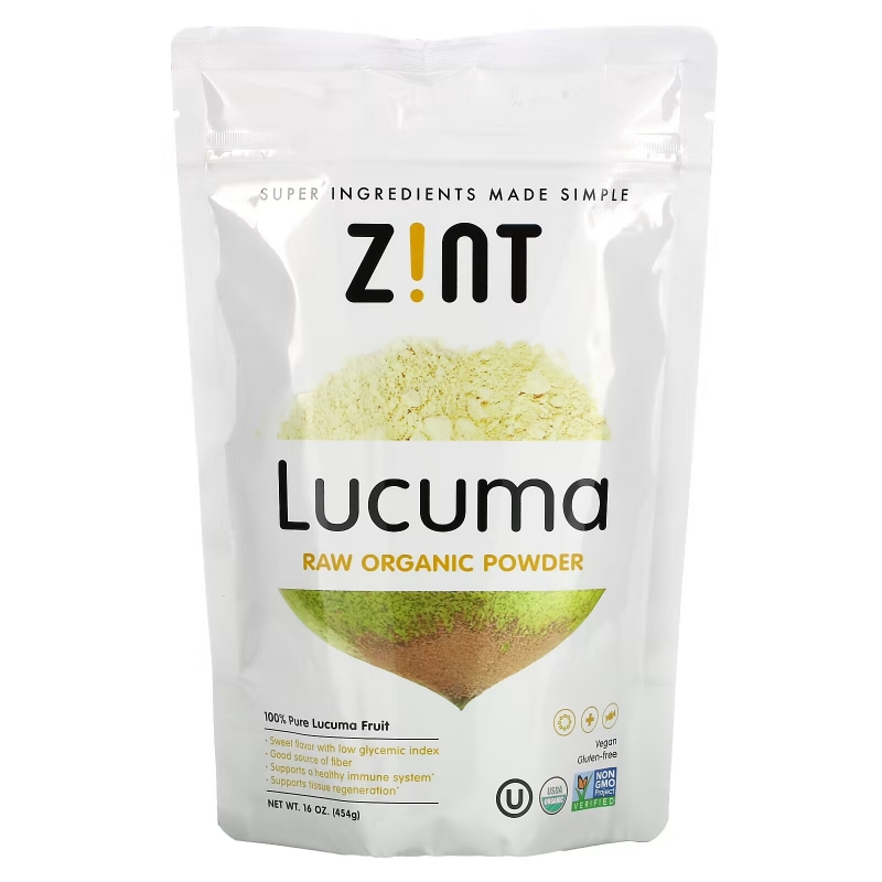 Zint, Лукума, органический порошок, 454 г (16 унций)