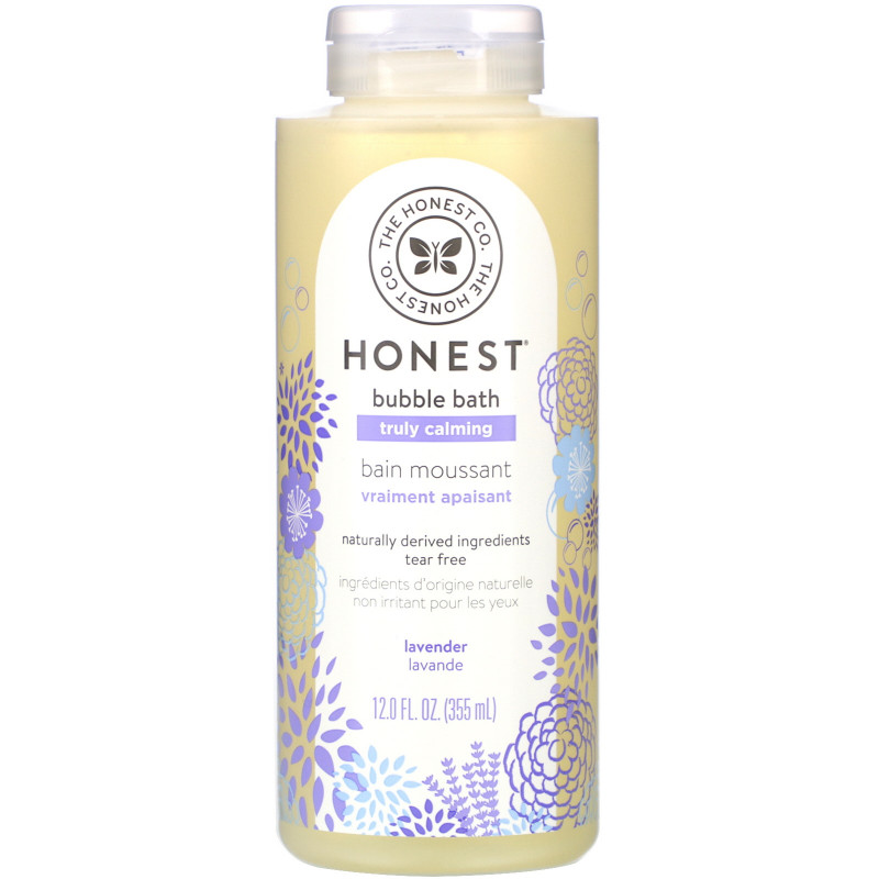 The Honest Company, Truly Calming Bubble Bath, Lavender, 12.0 fl oz (355 ml)