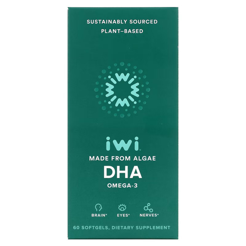 iWi, Omega-3 DHA, 60 Softgels