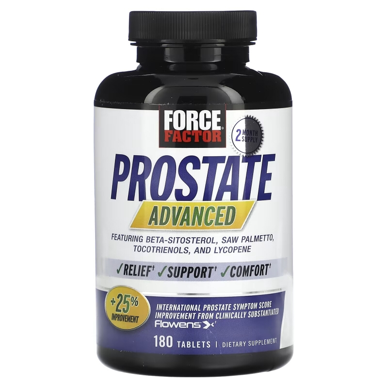 Force Factor, Prostate Advanced, 180 Tablets