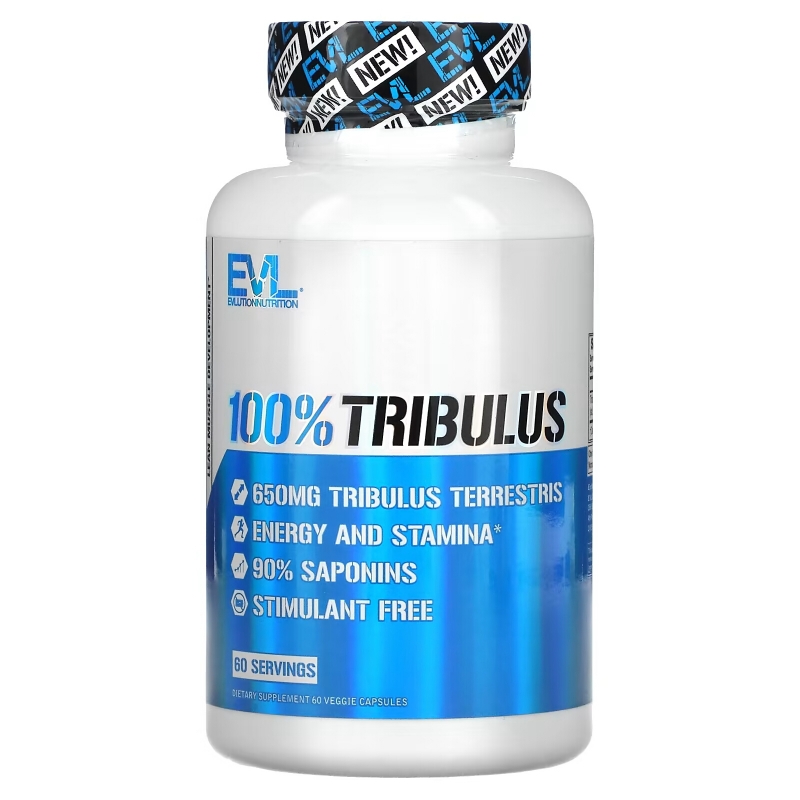 EVLution Nutrition, 100% Tribulus, 60 Veggie Capsules