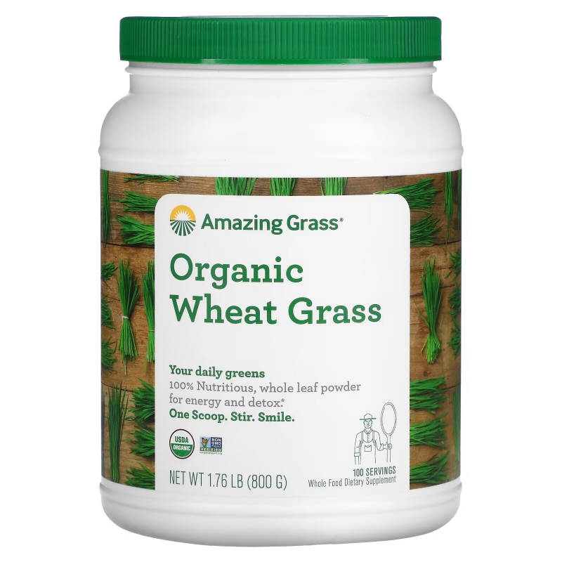 Amazing Grass Органическая трава пшеницы 282 унции (800 г)