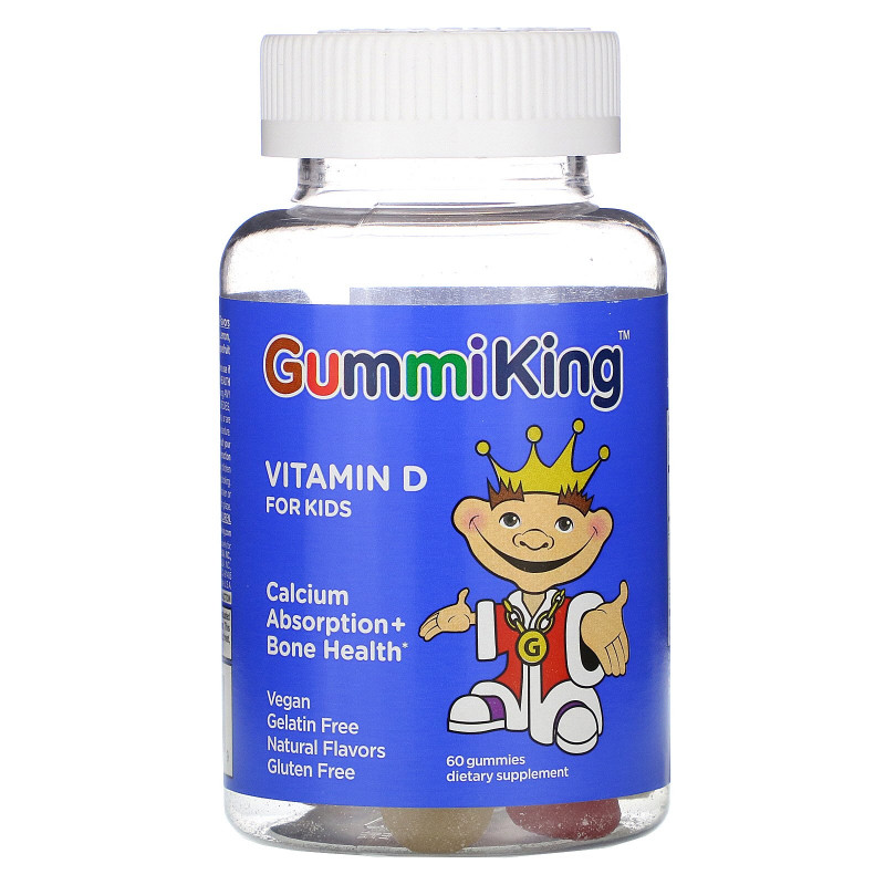 Gummi King Витамин D 60 Жевательных Конфеток