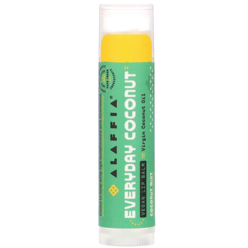 Everyday Coconut Fair Trade Lip Balm Coconut Mint 0.15 oz (4.25 g)