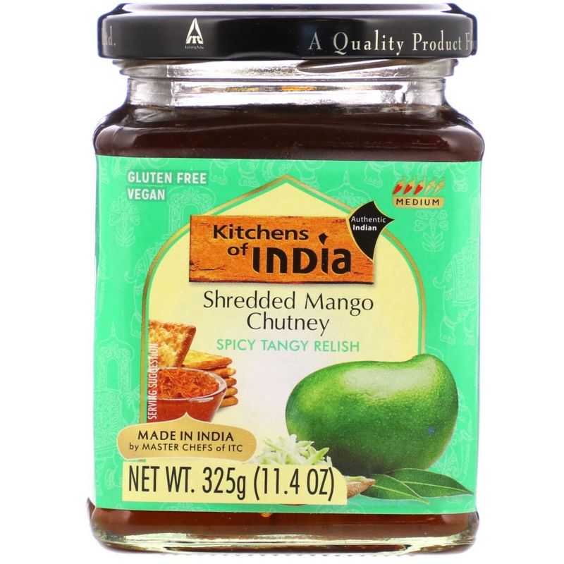 Kitchens of India Shredded Mango Chutney 11.4 oz (325 g)