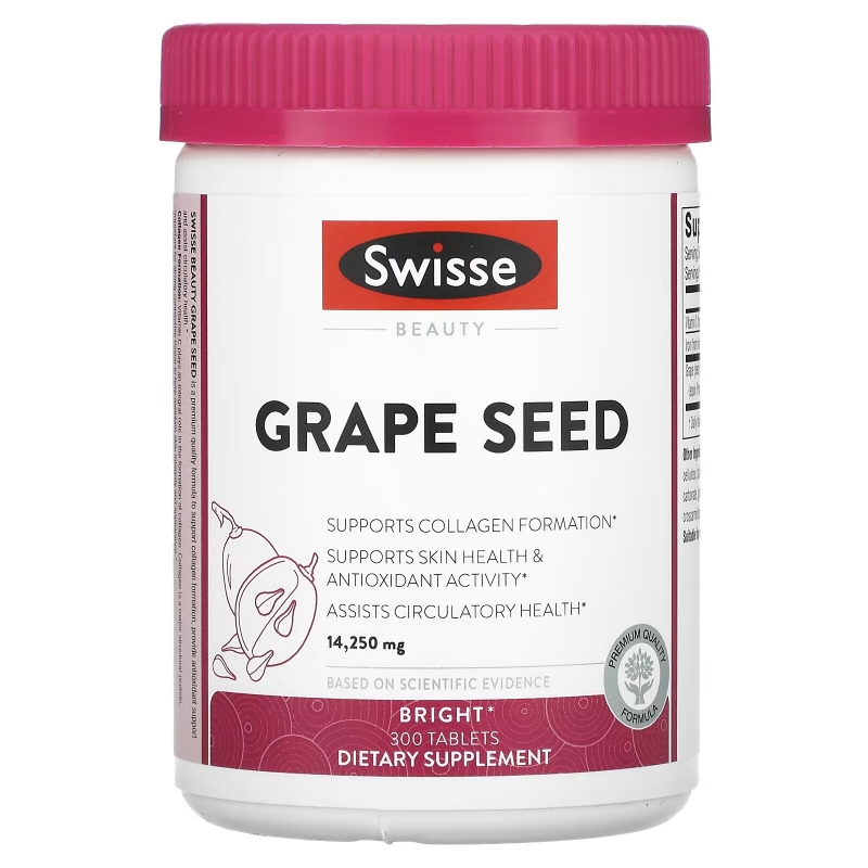 Swisse, Ultiboost, Grape Seed, 14,250 mg, 300 Tablets