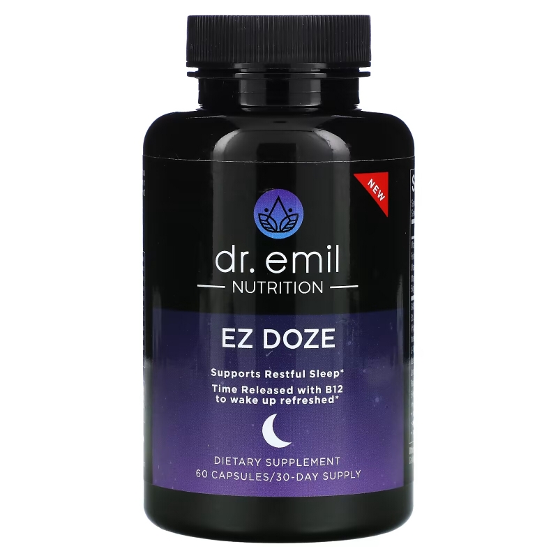 Dr. Emil Nutrition, EZ DOZE, 60 Capsules