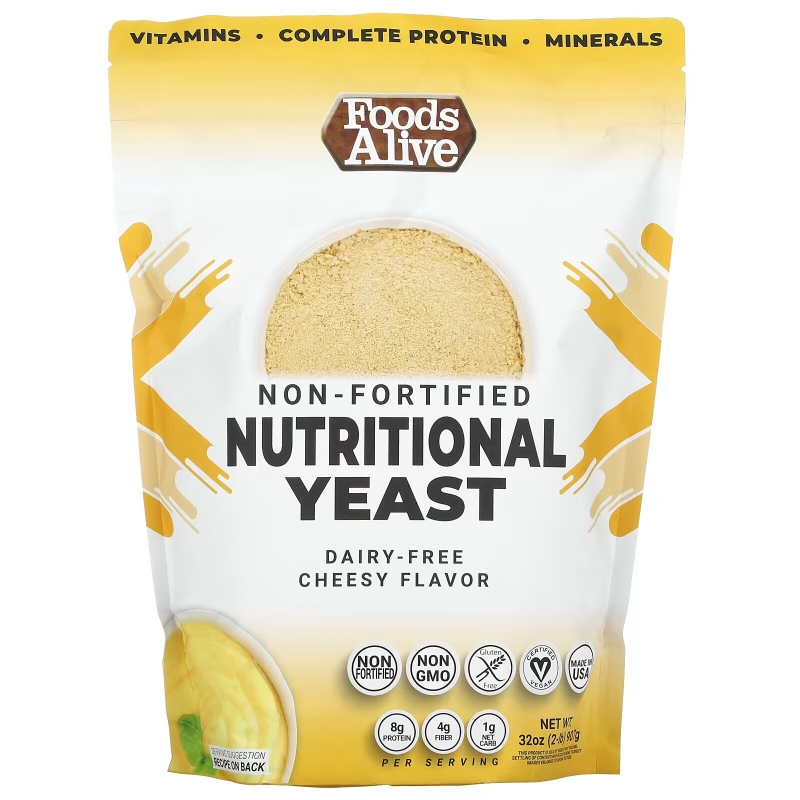 Foods Alive, Superfood, Non-Fortified Nutritional Yeast, 32 oz (907 g)