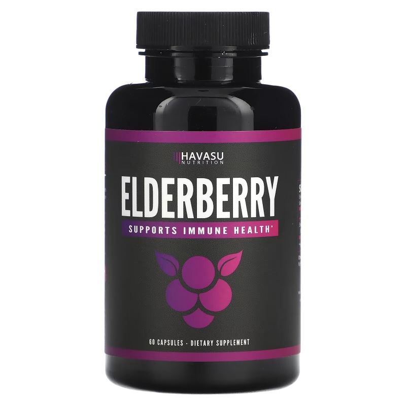 Havasu Nutrition, Elderberry, 60 Capsules