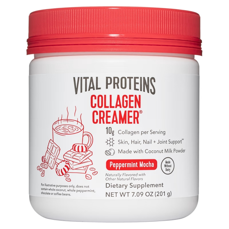 Vital Proteins, Collagen Creamer, Peppermint Mocha, 7.09 oz (201 g)