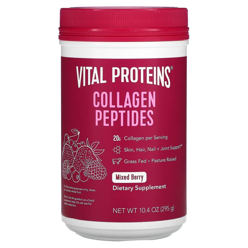 Vital Proteins, Пептиды коллагена, ассорти ягод, 10,8 унций (285 г)