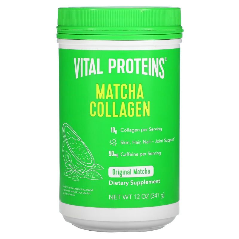 Vital Proteins, Matcha Collagen, оригинальный продукт маття, 12 унц. (341 г)