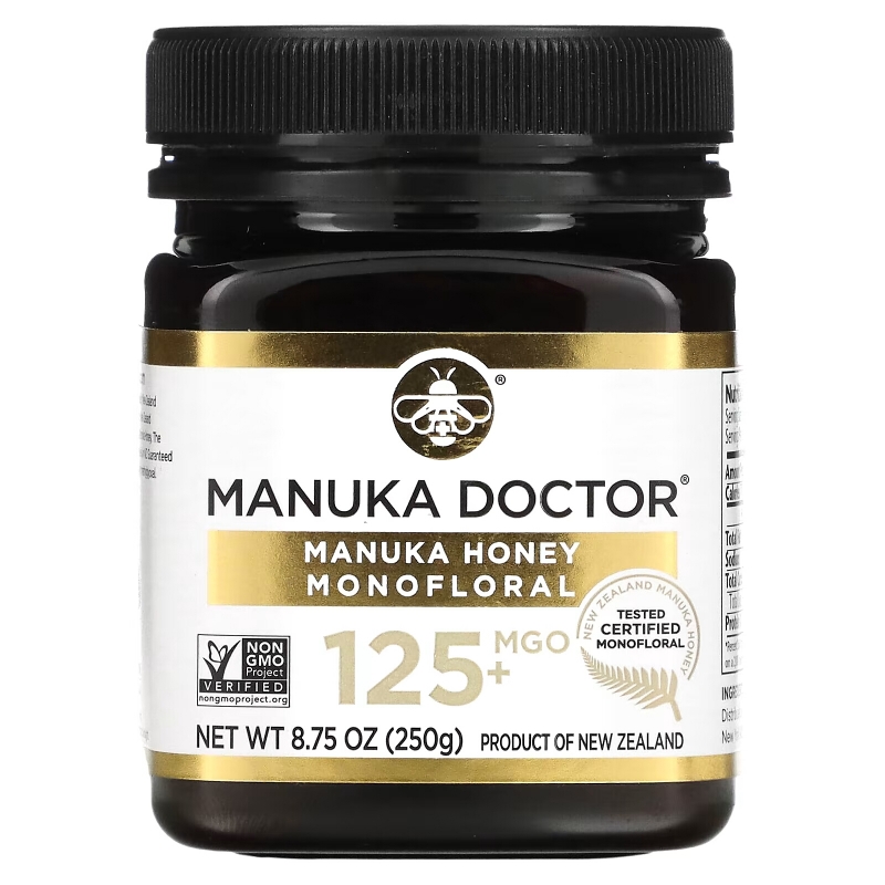 Manuka Doctor, Manuka Honey Monofloral, MGO 125+, 8.75 oz (250 g)