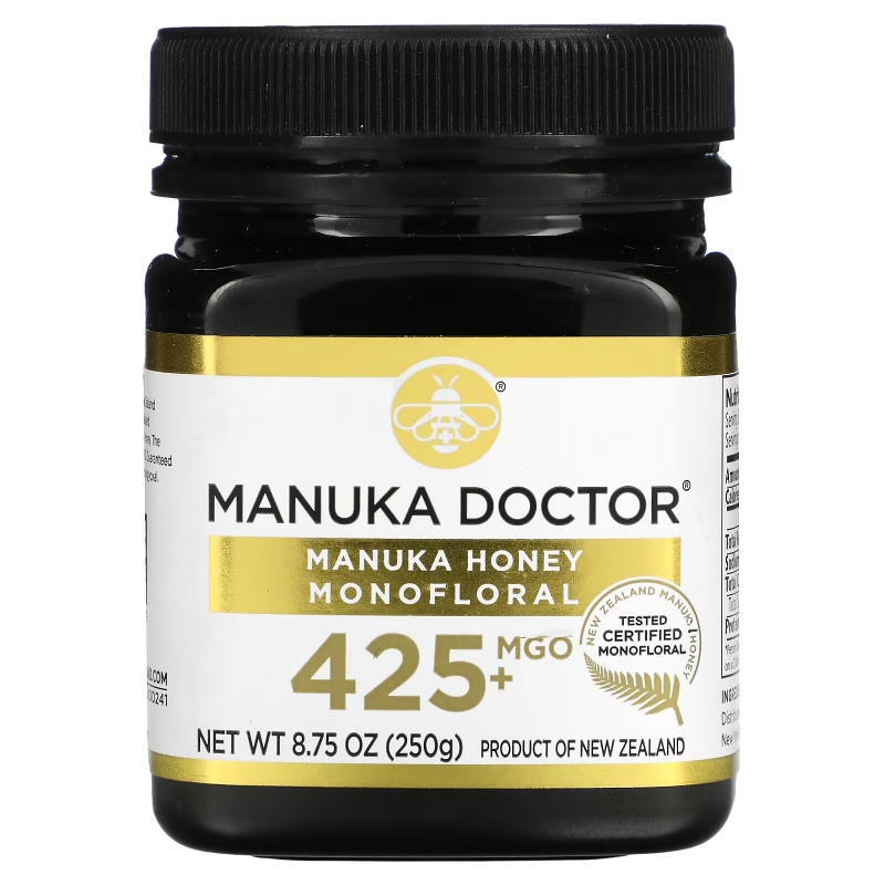 Manuka Doctor, Монофлорный мед манука, MGO 425+, 250 г (8,75 унции)