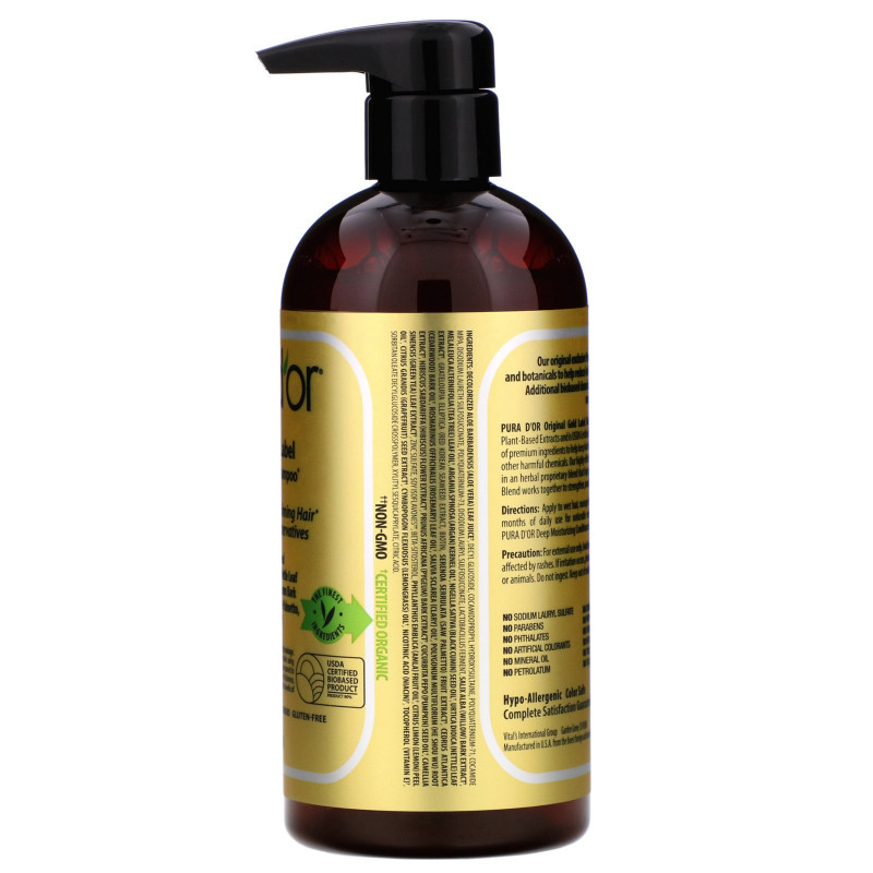 Pura D'or, Anti-Hair Loss Shampoo, 16 fl oz (473 ml)