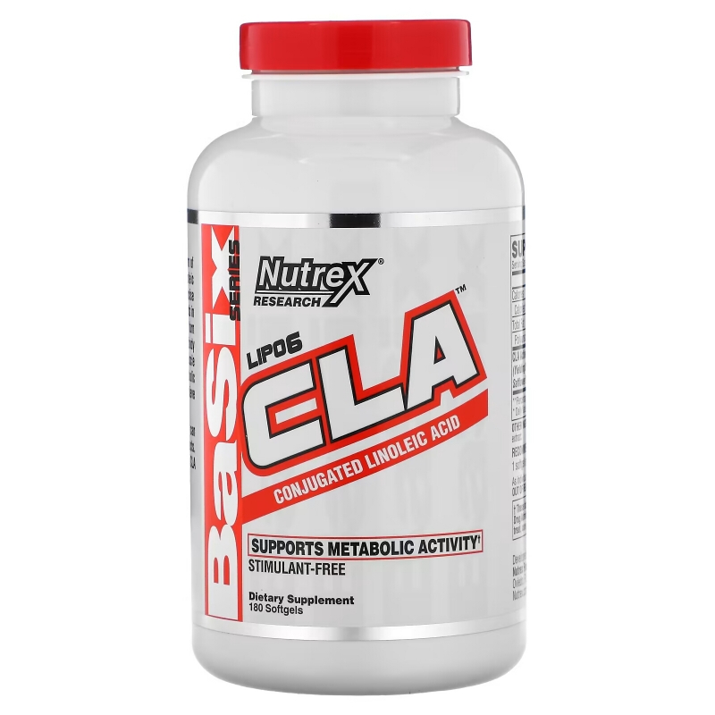 Nutrex Research Labs, Lipo-6 CLA, 180 Softgels
