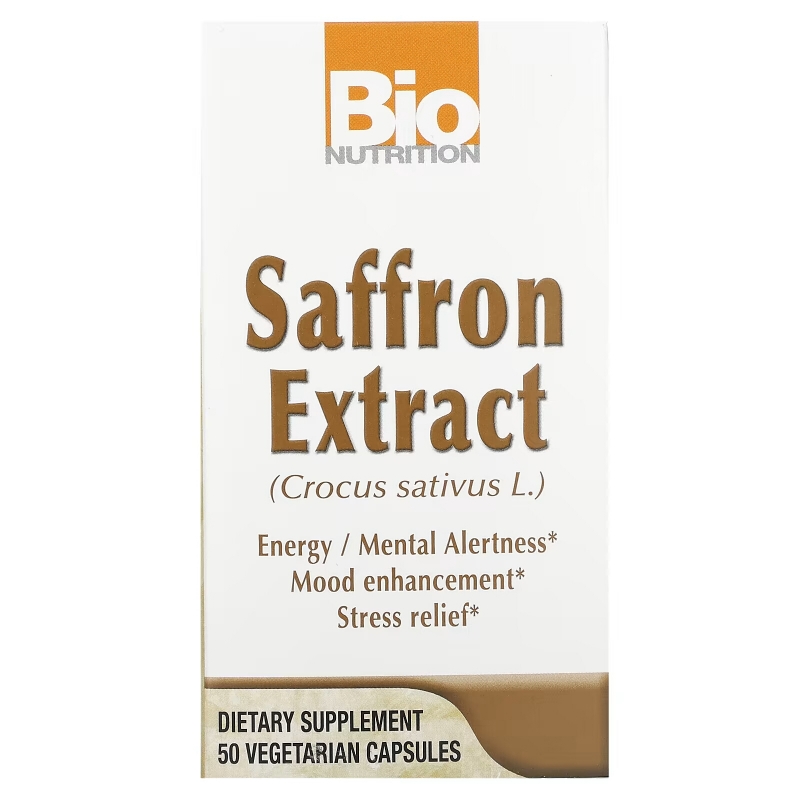 Bio Nutrition Экстракт шафрана 50 капсул на растительной основе