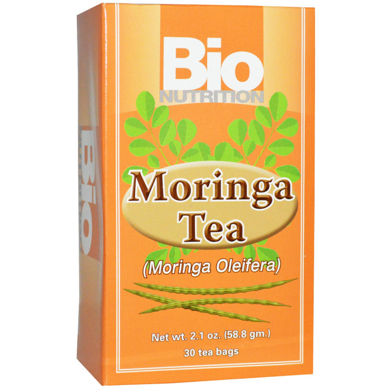 Bio Nutrition Чай с морингой 30 чайных пакетиков 21 унции (588 г)