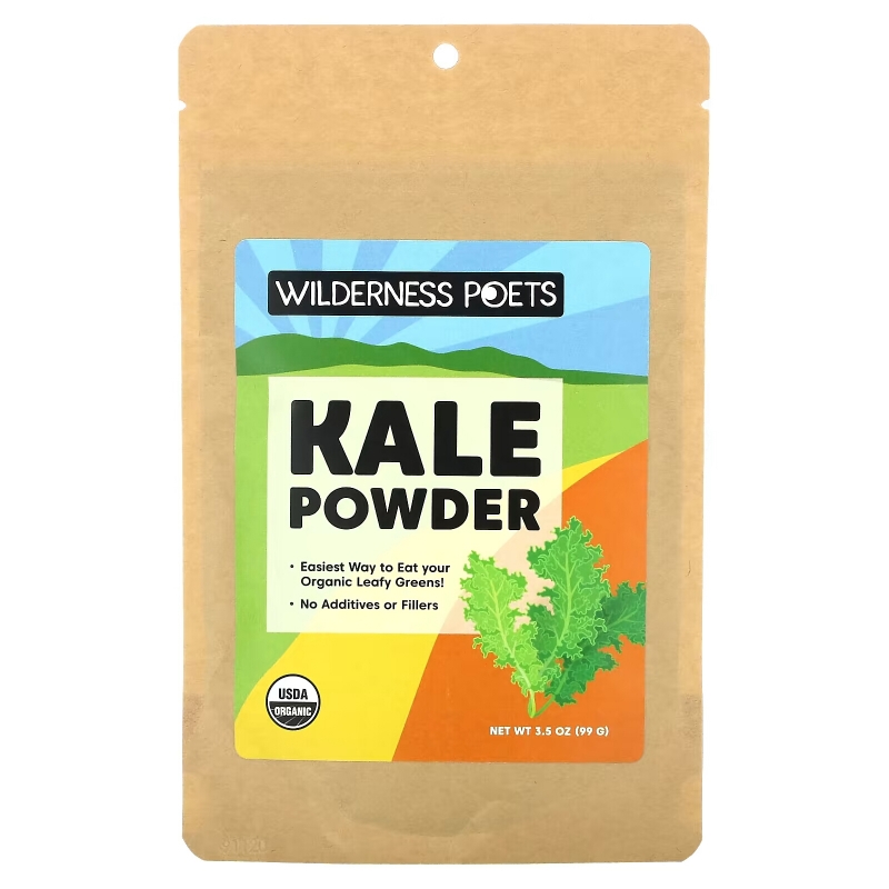 Wilderness Poets LLC, Kale Powder, 3.5 oz (99 g)