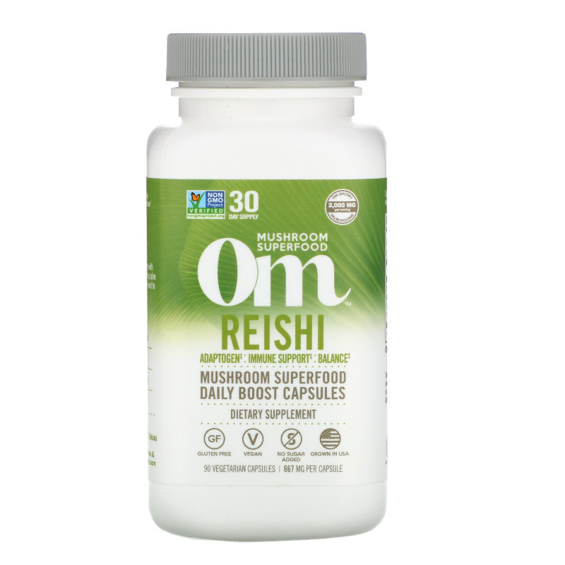Organic Mushroom Nutrition, Reishi, 667 mg, 90 Vegetarian Capsules